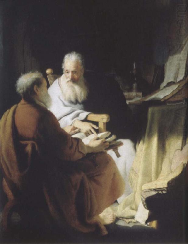 Two Scholars, REMBRANDT Harmenszoon van Rijn